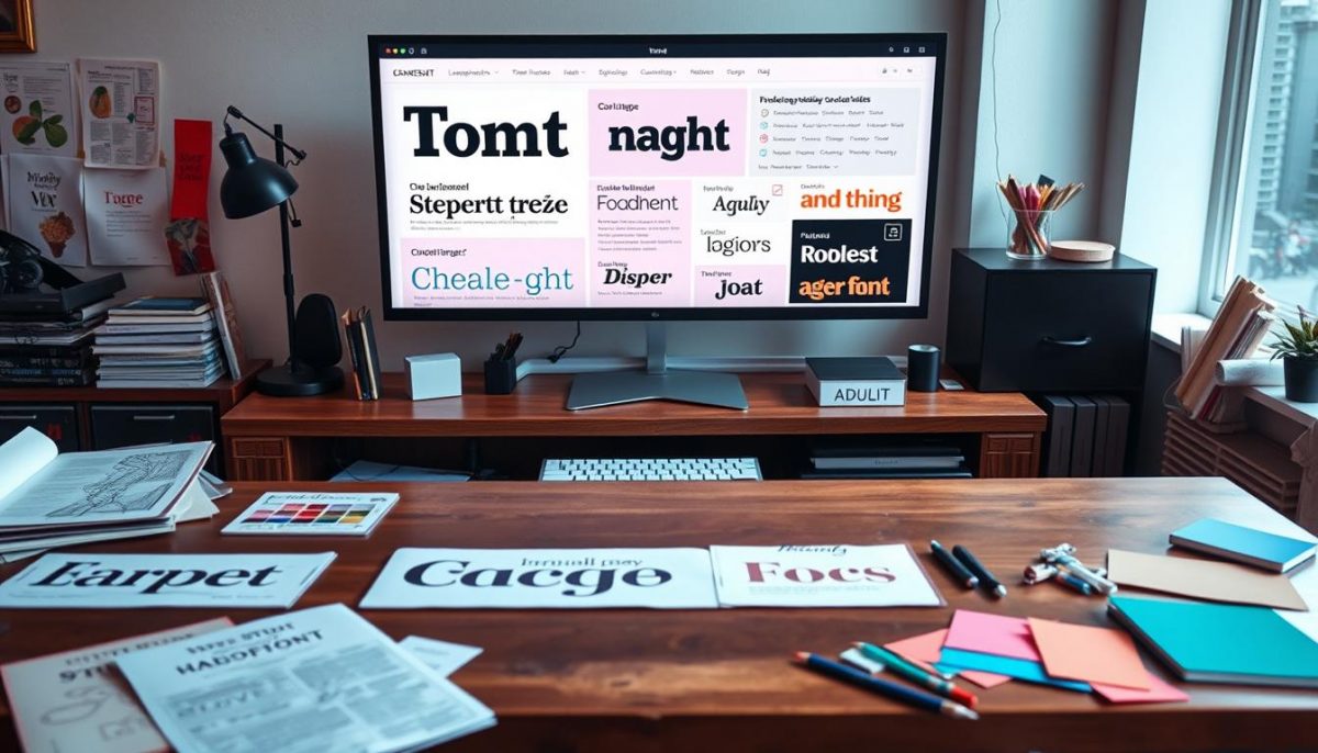 font selection and pairing techniques in web design